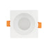 kelvo® EPSILON KLV-101-0048 Χωνευτό Φωτιστικό Downlight Σποτ Μπάνιου για Λάμπα MR16 με Ντουί GU10 AC 220-240V Αδιάβροχο IP65 - Λευκό Ματ - Μ8.5 x Π8.5 x Υ4.4cm / Q7.5cm x 7.5cm - ledmania.gr