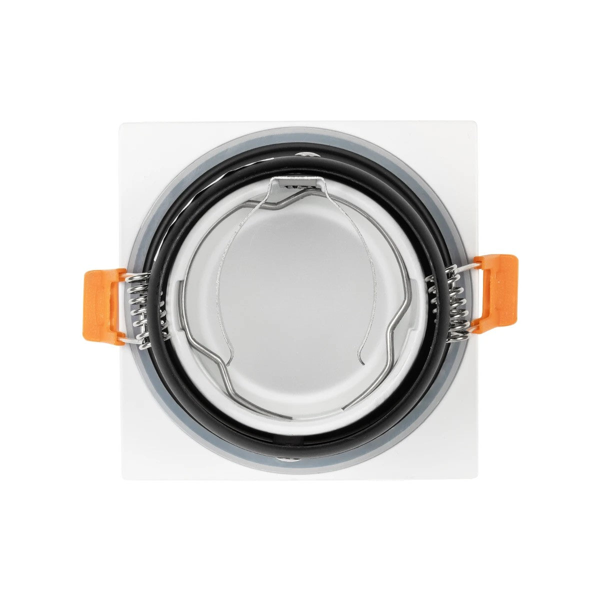 kelvo® EPSILON KLV-101-0048 Χωνευτό Φωτιστικό Downlight Σποτ Μπάνιου για Λάμπα MR16 με Ντουί GU10 AC 220-240V Αδιάβροχο IP65 - Λευκό Ματ - Μ8.5 x Π8.5 x Υ4.4cm / Q7.5cm x 7.5cm - ledmania.gr
