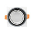 kelvo® EPSILON KLV-101-0048 Χωνευτό Φωτιστικό Downlight Σποτ Μπάνιου για Λάμπα MR16 με Ντουί GU10 AC 220-240V Αδιάβροχο IP65 - Λευκό Ματ - Μ8.5 x Π8.5 x Υ4.4cm / Q7.5cm x 7.5cm - ledmania.gr