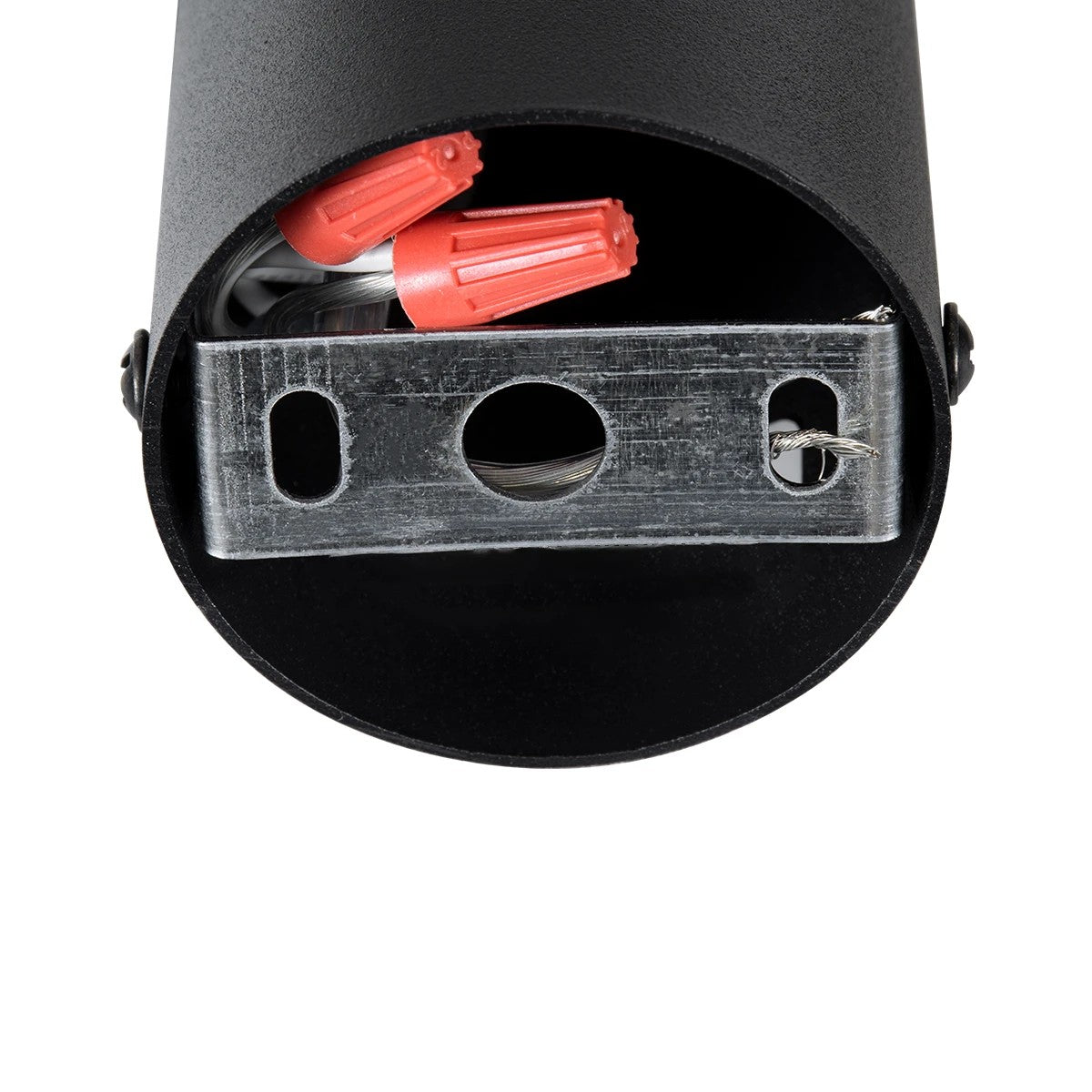 kelvo® DUCT KLV-101-0054 Φωτιστικό Downlight Σποτ για Λάμπα MR16 με Ντουί GU10 AC 220-240V IP20 - Μαύρο Ματ - Μ6 x Π6 x Υ75cm - ledmania.gr