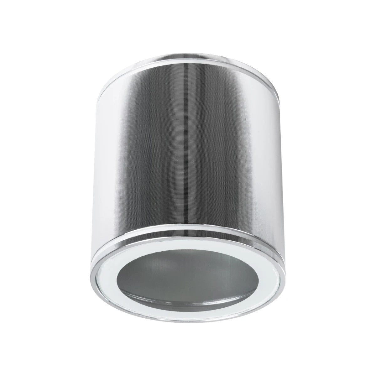 kelvo® MARETTI KLV-101-0057 Φωτιστικό Downlight Σποτ για Λάμπα MR16 με Ντουί GU10 AC 220-240V Αδιάβροχο IP65 - Νίκελ Χρώμιο - Μ9 x Π9 x Υ9cm - ledmania.gr