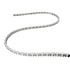 kelvo® NEONPRO KLV-101-0069 Εύκαμπτη Βάση Στήριξης για Neon Flex - Νίκελ Χρώμιο - Μ1000 x Π0.7 x Υ1.2cm - Ρολό 10 Μέτρων - ledmania.gr