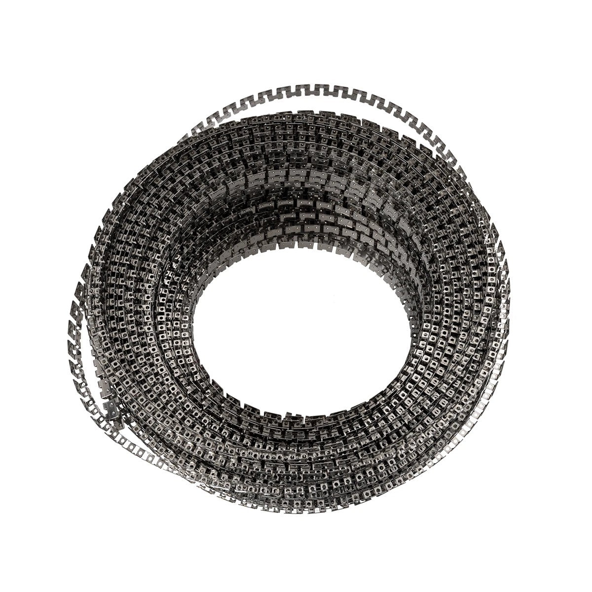 kelvo® NEONPRO KLV-101-0069 Εύκαμπτη Βάση Στήριξης για Neon Flex - Νίκελ Χρώμιο - Μ1000 x Π0.7 x Υ1.2cm - Ρολό 10 Μέτρων - ledmania.gr