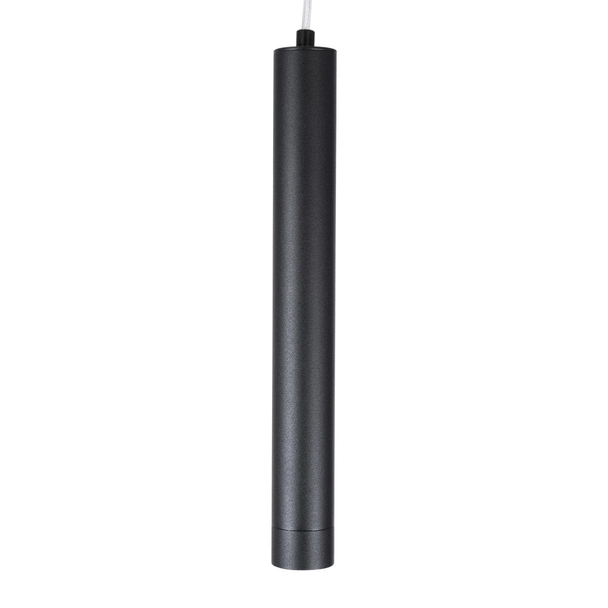 kelvo® CANAL KLV-101-0070 Κρεμαστό Φωτιστικό Οροφής LED 7W 700lm 36° AC 220-240V IP20 Θερμό Λευκό 2700K - Bridgelux COB Chip & TÜV SÜD Driver - Μαύρο Ματ - Μ4 x Π4 x Υ30cm - 5 Χρόνια Εγγύηση - ledmania.gr