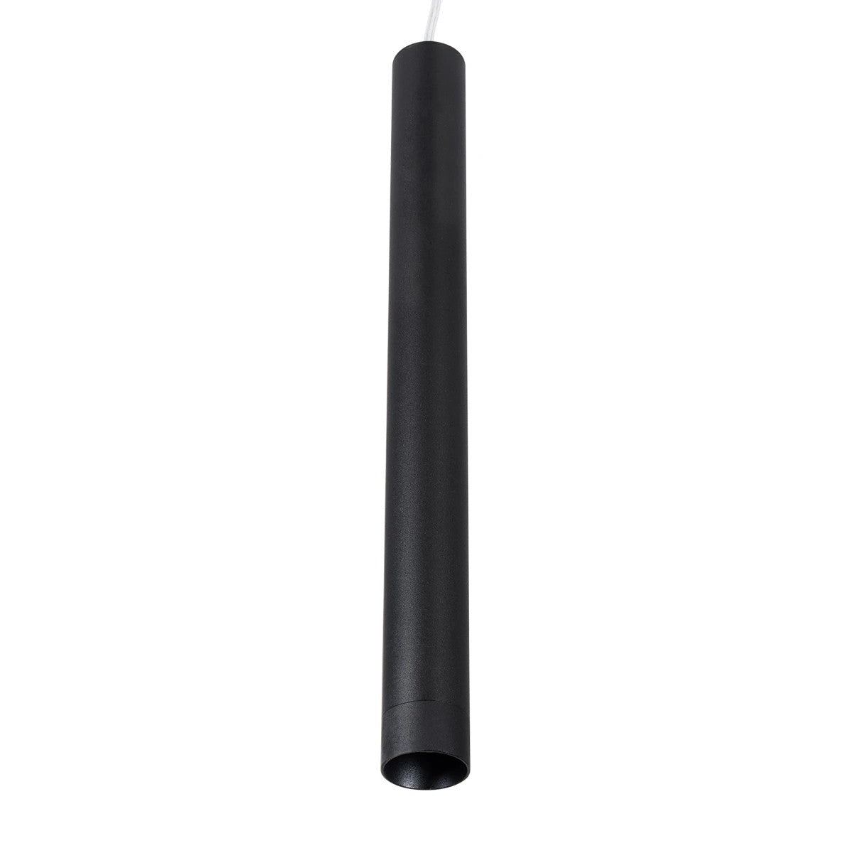 kelvo® CANAL KLV-101-0071 Κρεμαστό Φωτιστικό Οροφής LED 7W 700lm 36° AC 220-240V IP20 Θερμό Λευκό 2700K - Bridgelux COB Chip & TÜV SÜD Driver - Μαύρο Ματ - Μ4 x Π4 x Υ40cm - 5 Χρόνια Εγγύηση - ledmania.gr