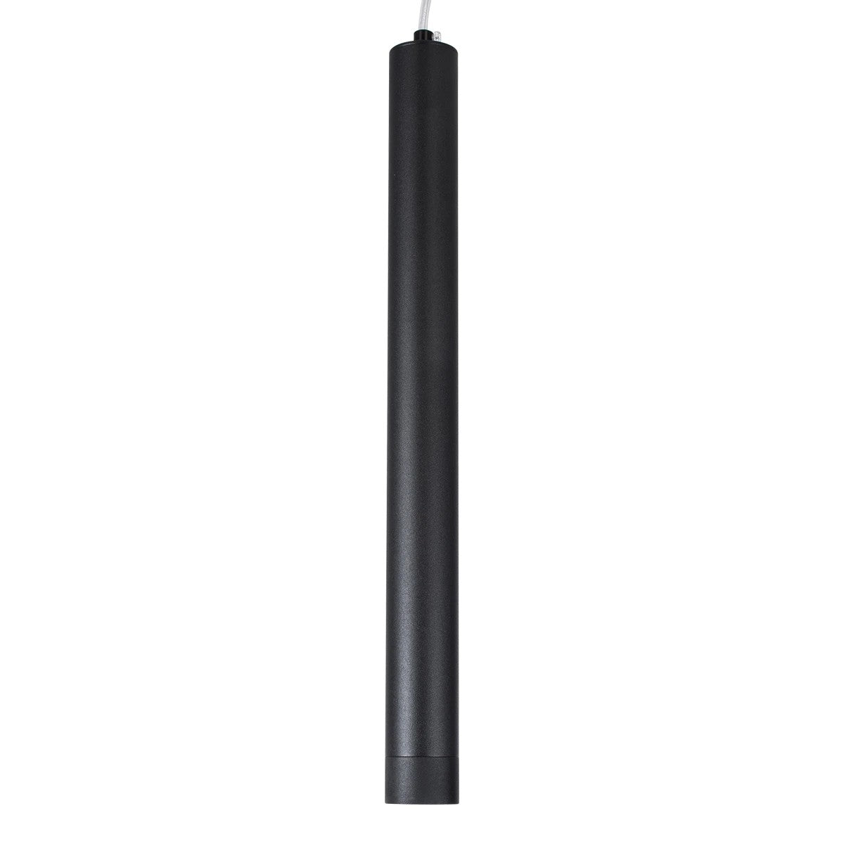 kelvo® CANAL KLV-101-0071 Κρεμαστό Φωτιστικό Οροφής LED 7W 700lm 36° AC 220-240V IP20 Θερμό Λευκό 2700K - Bridgelux COB Chip & TÜV SÜD Driver - Μαύρο Ματ - Μ4 x Π4 x Υ40cm - 5 Χρόνια Εγγύηση - ledmania.gr