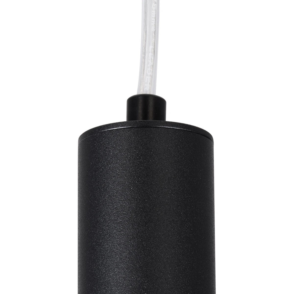 kelvo® CANAL KLV-101-0071 Κρεμαστό Φωτιστικό Οροφής LED 7W 700lm 36° AC 220-240V IP20 Θερμό Λευκό 2700K - Bridgelux COB Chip & TÜV SÜD Driver - Μαύρο Ματ - Μ4 x Π4 x Υ40cm - 5 Χρόνια Εγγύηση - ledmania.gr
