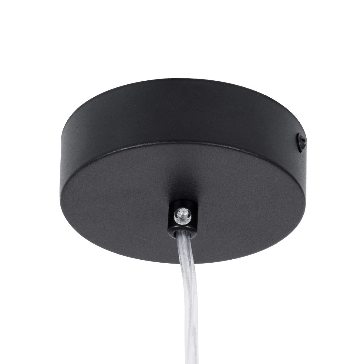 kelvo® CANAL KLV-101-0071 Κρεμαστό Φωτιστικό Οροφής LED 7W 700lm 36° AC 220-240V IP20 Θερμό Λευκό 2700K - Bridgelux COB Chip & TÜV SÜD Driver - Μαύρο Ματ - Μ4 x Π4 x Υ40cm - 5 Χρόνια Εγγύηση - ledmania.gr