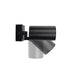 kelvo® SPOTA KLV-101-0134-V2 Κινούμενο Φωτιστικό Σποτ Τοίχου για Λάμπα MR16 με Ντουί GU10 AC 220-240V IP20 - Μαύρο Ματ - Μ7 x Π6 x Υ14cm