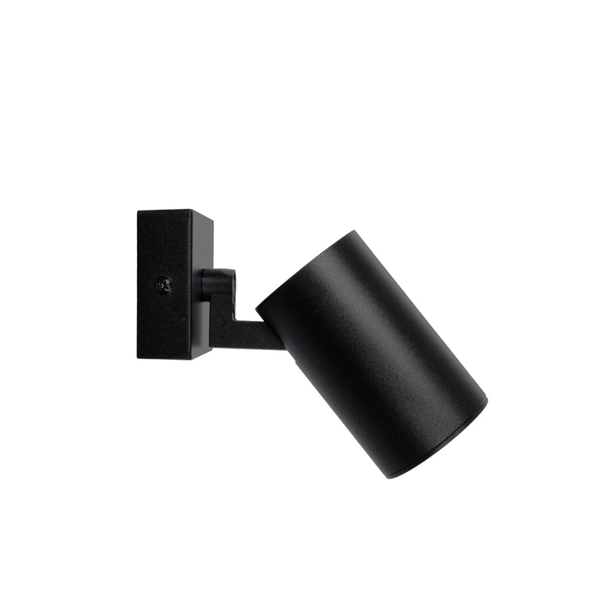 kelvo® SPOTA KLV-101-0134-V2 Κινούμενο Φωτιστικό Σποτ Τοίχου για Λάμπα MR16 με Ντουί GU10 AC 220-240V IP20 - Μαύρο Ματ - Μ7 x Π6 x Υ14cm