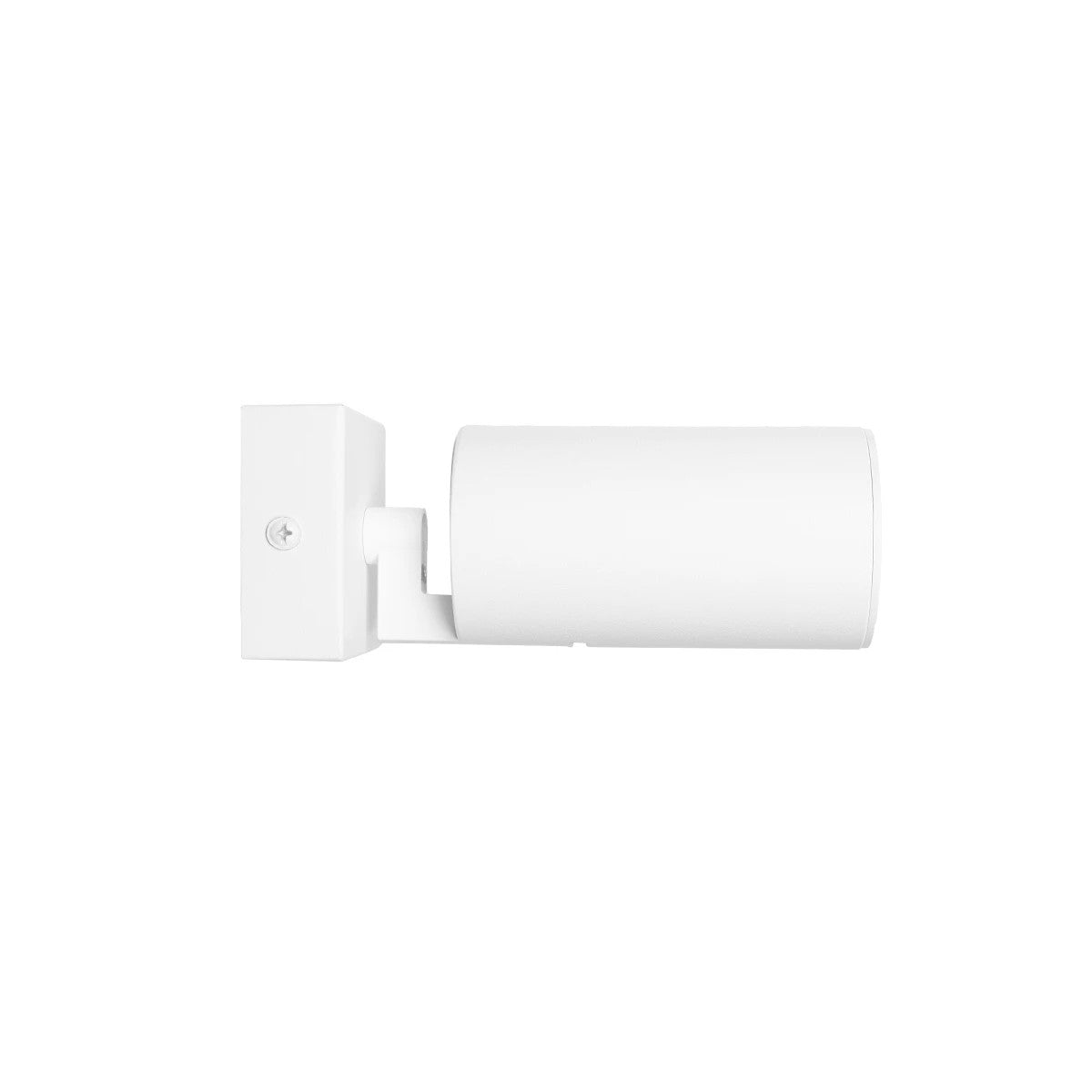 kelvo® SPOTA KLV-101-0135-V2 Κινούμενο Φωτιστικό Σποτ Τοίχου για Λάμπα MR16 με Ντουί GU10 AC 220-240V IP20 - Λευκό Ματ - Μ7 x Π6 x Υ14cm