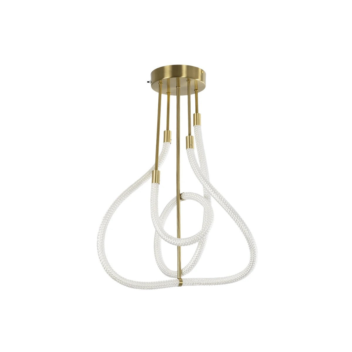 kelvo® GLOW KLV-101-0152 Φωτιστικό Οροφής LED 40W 4000lm 360° AC 220-240V IP20 Ρυθμιζόμενο Λευκό CCT με Χειριστήριο από 2700K έως 6000K Dimmable - Lumileds SMD Chip - Χρυσό Πλατίνα - Μ50 x Π50 x Υ70cm - 3 Χρόνια Εγγύηση - ledmania.gr
