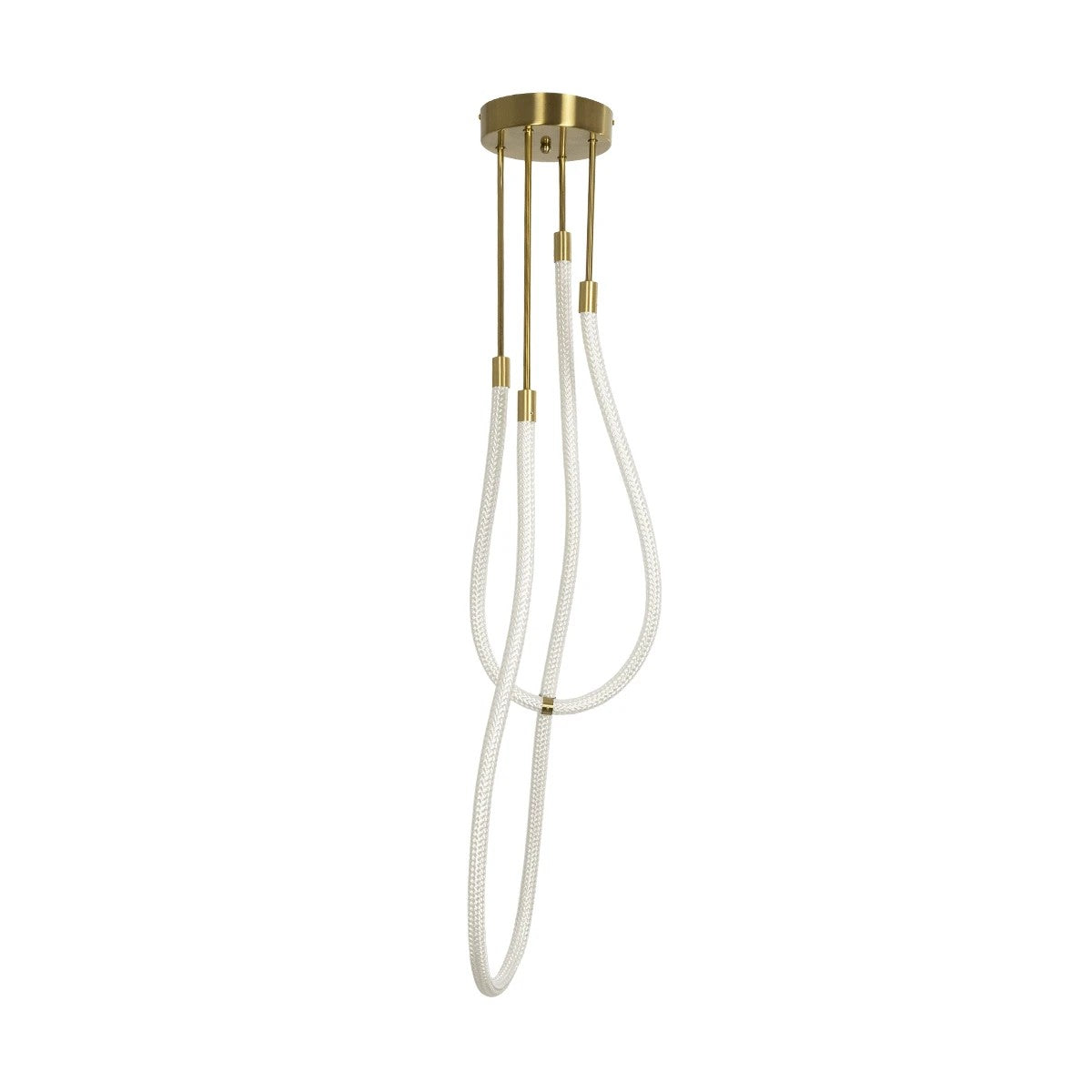kelvo® GLOW KLV-101-0153 Φωτιστικό Οροφής LED 42W 4200lm 360° AC 220-240V IP20 Ρυθμιζόμενο Λευκό CCT με Χειριστήριο από 2700K έως 6000K Dimmable - Lumileds SMD Chip - Χρυσό Πλατίνα - Μ50 x Π50 x Υ70cm - 3 Χρόνια Εγγύηση - ledmania.gr