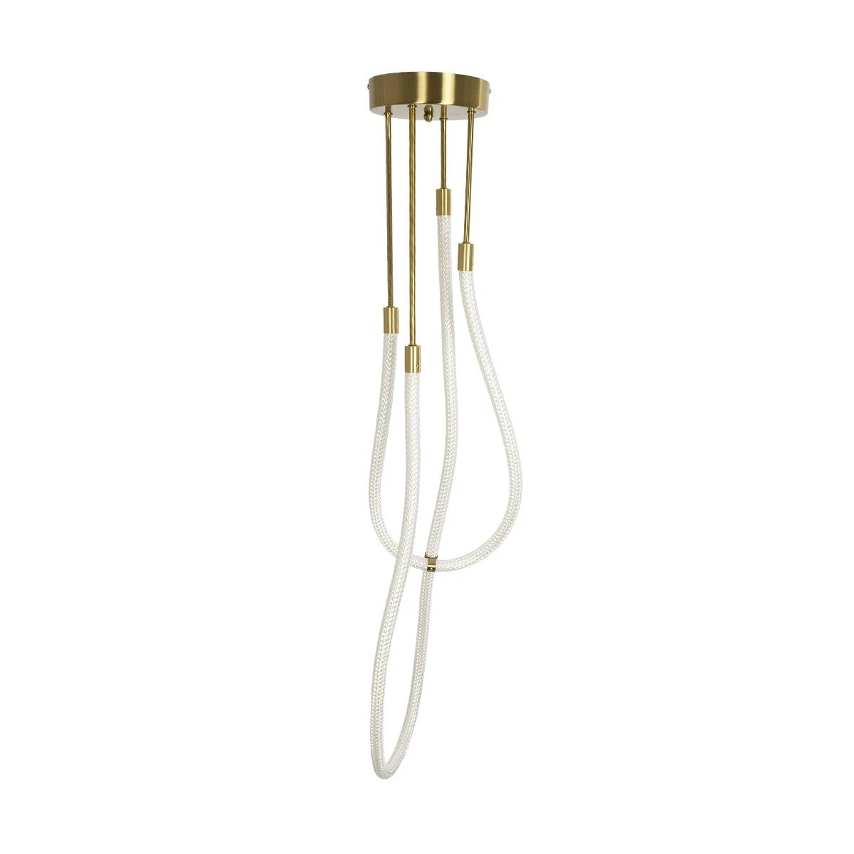 kelvo® GLOW KLV-101-0153 Φωτιστικό Οροφής LED 42W 4200lm 360° AC 220-240V IP20 Ρυθμιζόμενο Λευκό CCT με Χειριστήριο από 2700K έως 6000K Dimmable - Lumileds SMD Chip - Χρυσό Πλατίνα - Μ50 x Π50 x Υ70cm - 3 Χρόνια Εγγύηση - ledmania.gr