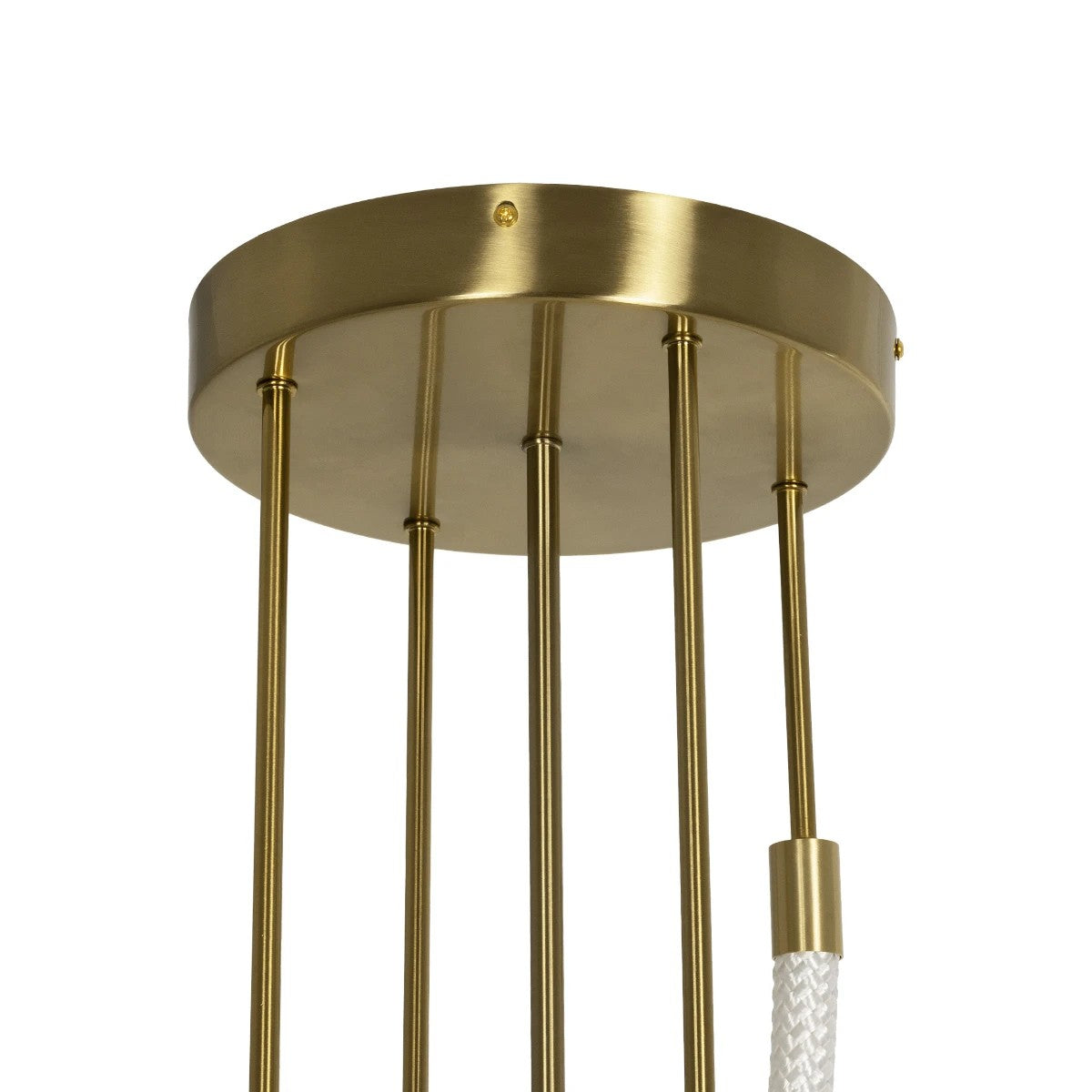 kelvo® GLOW KLV-101-0154 Φωτιστικό Οροφής LED 85W 8500lm 360° AC 220-240V IP20 Ρυθμιζόμενο Λευκό CCT με Χειριστήριο από 2700K έως 6000K Dimmable - Lumileds SMD Chip - Χρυσό Πλατίνα - Μ100 x Π100 x Υ140cm - 3 Χρόνια Εγγύηση - ledmania.gr