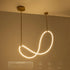 kelvo® GLOW KLV-101-0156 Κρεμαστό Φωτιστικό Οροφής LED 34W 3400lm 360° AC 220-240V IP20 Ρυθμιζόμενο Λευκό CCT με Χειριστήριο από 2700K έως 6000K Dimmable - Lumileds SMD Chip - Χρυσό Πλατίνα - Μ20 x Π35 x Υ120cm - 3 Χρόνια Εγγύηση - ledmania.gr