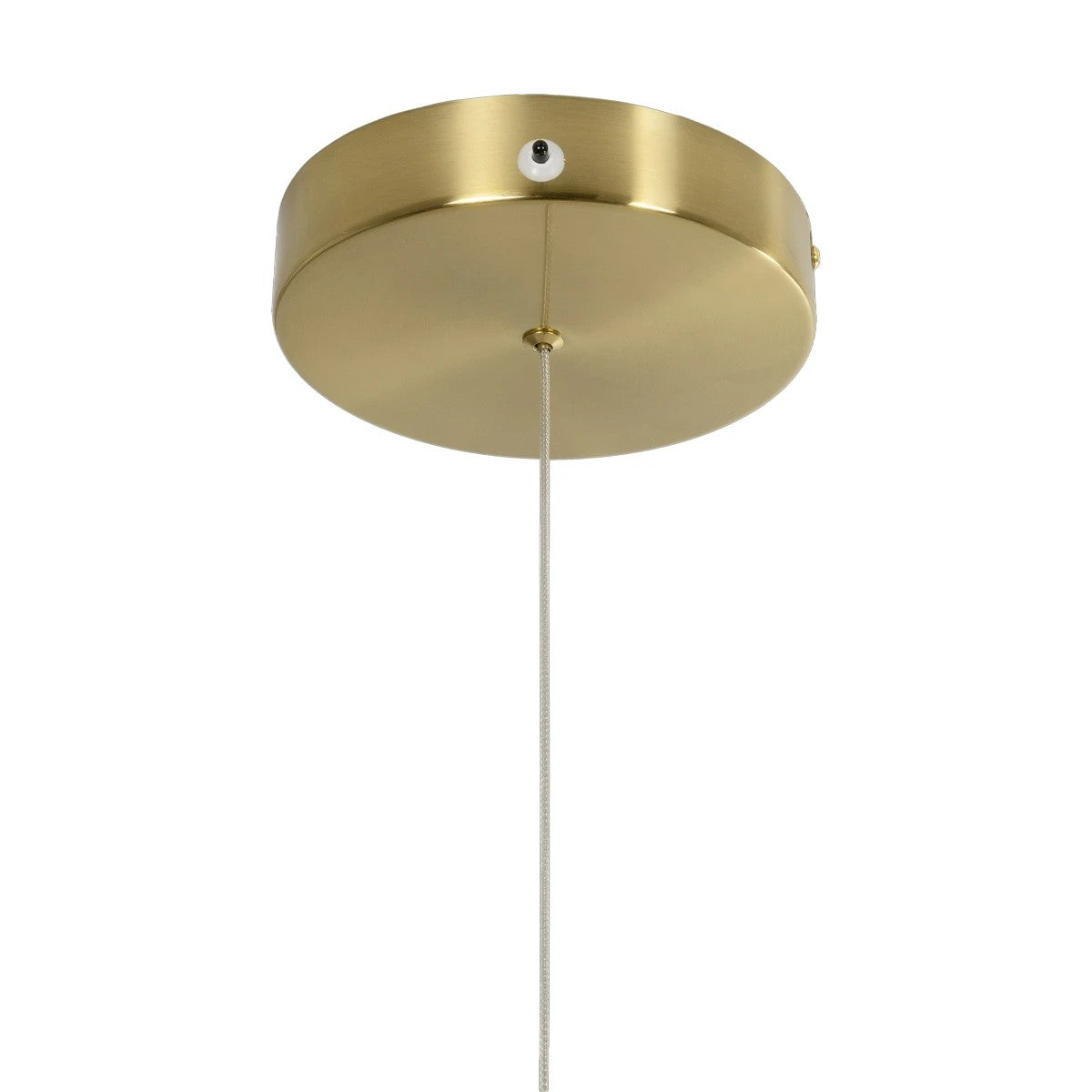kelvo® GLOW KLV-101-0157 Κρεμαστό Φωτιστικό Οροφής LED 65W 6500lm 360° AC 220-240V IP20 Ρυθμιζόμενο Λευκό CCT με Χειριστήριο από 2700K έως 6000K Dimmable - Lumileds SMD Chip - Σατινέ Χρυσό Βούρτσας - Μ150 x Π70 x Υ90cm - 3 Χρόνια Εγγύηση