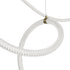 kelvo® GLOW KLV-101-0158 Κρεμαστό Φωτιστικό Οροφής LED 105W 10500lm 360° AC 220-240V IP20 Ρυθμιζόμενο Λευκό CCT με Χειριστήριο από 2700K έως 6000K Dimmable - Lumileds SMD Chip - Χρυσό Πλατίνα - Μ180 x Π180 x Υ110cm - 3 Χρόνια Εγγύηση