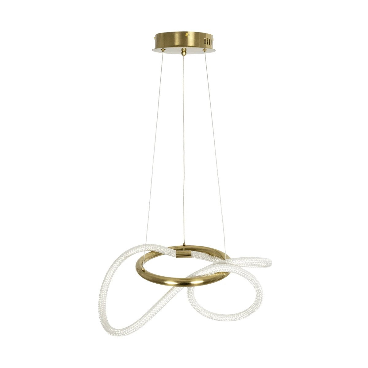 kelvo® GLOW KLV-101-0161 Κρεμαστό Φωτιστικό Οροφής LED 30W 3000lm 360° AC 220-240V IP20 Ρυθμιζόμενο Λευκό CCT με Χειριστήριο από 2700K έως 6000K Dimmable - Lumileds SMD Chip - Χρυσό Πλατίνα - Μ40 x Π40 x Υ30cm - 3 Χρόνια Εγγύηση - ledmania.gr