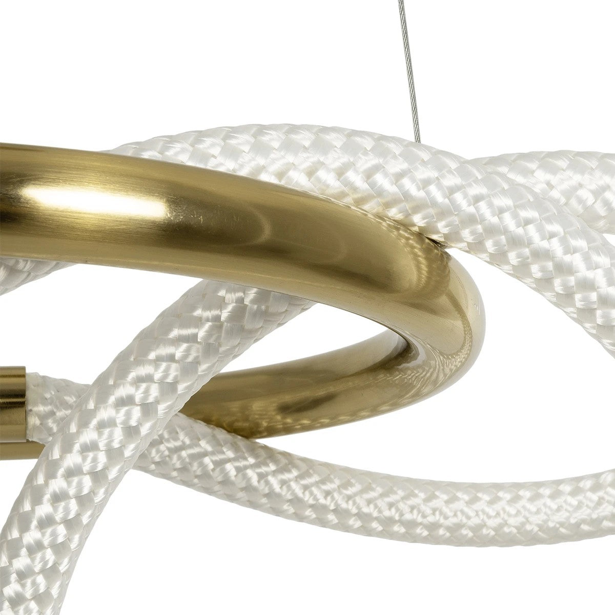 kelvo® GLOW KLV-101-0161 Κρεμαστό Φωτιστικό Οροφής LED 30W 3000lm 360° AC 220-240V IP20 Ρυθμιζόμενο Λευκό CCT με Χειριστήριο από 2700K έως 6000K Dimmable - Lumileds SMD Chip - Χρυσό Πλατίνα - Μ40 x Π40 x Υ30cm - 3 Χρόνια Εγγύηση - ledmania.gr