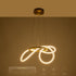 kelvo® GLOW KLV-101-0161 Κρεμαστό Φωτιστικό Οροφής LED 30W 3000lm 360° AC 220-240V IP20 Ρυθμιζόμενο Λευκό CCT με Χειριστήριο από 2700K έως 6000K Dimmable - Lumileds SMD Chip - Χρυσό Πλατίνα - Μ40 x Π40 x Υ30cm - 3 Χρόνια Εγγύηση - ledmania.gr