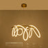 kelvo® GLOW KLV-101-0164 Κρεμαστό Φωτιστικό Οροφής LED 69W 6900lm 360° AC 220-240V IP20 Ρυθμιζόμενο Λευκό CCT με Χειριστήριο από 2700K έως 6000K Dimmable - Lumileds SMD Chip - Χρυσό Πλατίνα - Μ100 x Π100 x Υ40cm - 3 Χρόνια Εγγύηση - ledmania.gr