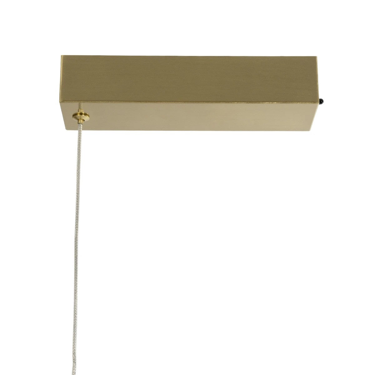 kelvo® GLOW KLV-101-0166 Κρεμαστό Φωτιστικό Οροφής LED 34W 3400lm 360° AC 220-240V IP20 Ρυθμιζόμενο Λευκό CCT με Χειριστήριο από 2700K έως 6000K Dimmable - Lumileds SMD Chip - Χρυσό Πλατίνα - Μ140 x Π40 x Υ30cm - 3 Χρόνια Εγγύηση - ledmania.gr