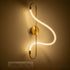 kelvo® GLOW KLV-101-0169 Φωτιστικό Τοίχου / Απλίκα LED 18W 1800lm 360° AC 220-240V IP20 Ρυθμιζόμενο Λευκό CCT με On/Off 2700K/4500K/6000K - Lumileds SMD Chip - Χρυσό Πλατίνα - Μ30 x Π15 x Υ70cm - 3 Χρόνια Εγγύηση - ledmania.gr