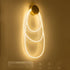 kelvo® GLOW KLV-101-0171 Φωτιστικό Τοίχου / Απλίκα LED 60W 6000lm 360° AC 220-240V IP20 Ρυθμιζόμενο Λευκό CCT με Χειριστήριο από 2700K έως 6000K Dimmable - Lumileds SMD Chip - Χρυσό Πλατίνα - Μ40 x Π15 x Υ110cm - 3 Χρόνια Εγγύηση - ledmania.gr