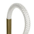 kelvo® GLOW KLV-101-0172 Επιτραπέζιο Φωτιστικό Πορτατίφ LED 18W 1800lm 360° AC 220-240V IP20 Ρυθμιζόμενο Λευκό CCT με Αφή 2700K/4500K/6000K Dimmable - Lumileds SMD Chip - Χρυσό Πλατίνα - Μ30 x Π30 x Υ60cm - 3 Χρόνια Εγγύηση - ledmania.gr