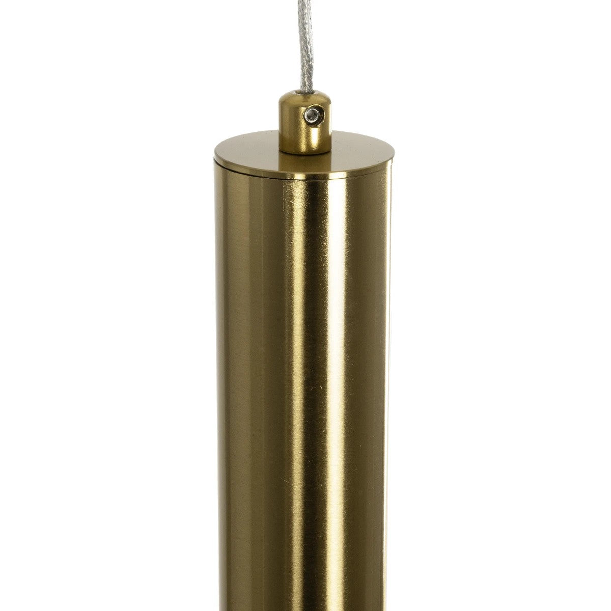kelvo® GLOW KLV-101-0175 Κρεμαστό Φωτιστικό Οροφής LED 18W 1800lm 360° AC 220-240V IP20 Ρυθμιζόμενο Λευκό CCT με On/Off 2700K/4500K/6000K - Lumileds SMD Chip - Χρυσό Πλατίνα - Μ30 x Π6 x Υ60cm - 3 Χρόνια Εγγύηση - ledmania.gr
