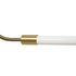 kelvo® GLOW KLV-101-0177 Κρεμαστό Φωτιστικό Οροφής LED 15W 1500lm 360° AC 220-240V IP20 Ρυθμιζόμενο Λευκό CCT με Χειριστήριο από 2700K έως 6000K Dimmable - Lumileds SMD Chip - Χρυσό Πλατίνα - Μ120 x Π3 x Υ17cm - 3 Χρόνια Εγγύηση - ledmania.gr