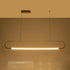 kelvo® GLOW KLV-101-0177 Κρεμαστό Φωτιστικό Οροφής LED 15W 1500lm 360° AC 220-240V IP20 Ρυθμιζόμενο Λευκό CCT με Χειριστήριο από 2700K έως 6000K Dimmable - Lumileds SMD Chip - Χρυσό Πλατίνα - Μ120 x Π3 x Υ17cm - 3 Χρόνια Εγγύηση - ledmania.gr