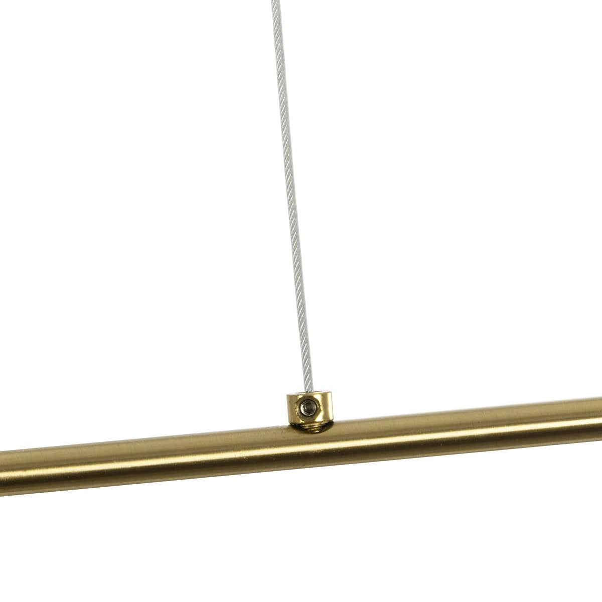 kelvo® GLOW KLV-101-0178 Κρεμαστό Φωτιστικό Οροφής LED 28W 2800lm 360° AC 220-240V IP20 Ρυθμιζόμενο Λευκό CCT με Χειριστήριο από 2700K έως 6000K Dimmable - Lumileds SMD Chip - Χρυσό Πλατίνα - Μ167 x Π7 x Υ24cm - 3 Χρόνια Εγγύηση - ledmania.gr