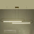 kelvo® GLOW KLV-101-0178 Κρεμαστό Φωτιστικό Οροφής LED 28W 2800lm 360° AC 220-240V IP20 Ρυθμιζόμενο Λευκό CCT με Χειριστήριο από 2700K έως 6000K Dimmable - Lumileds SMD Chip - Χρυσό Πλατίνα - Μ167 x Π7 x Υ24cm - 3 Χρόνια Εγγύηση - ledmania.gr