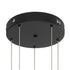 kelvo® LEXAGON KLV-101-0179 Κρεμαστό Φωτιστικό Οροφής LED 120W 12000lm 200° AC 220-240V IP20 Ρυθμιζόμενο Λευκό CCT με Χειριστήριο από 2700K έως 6000K Dimmable - Lumileds SMD Chip - Μαύρο Ματ - Μ110 x Π90 x Υ110cm - 3 Χρόνια Εγγύηση - ledmania.gr