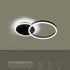 kelvo® VENOM KLV-101-0181 Φωτιστικό Οροφής LED 45W 4500lm 360° AC 220-240V IP20 Ρυθμιζόμενο Λευκό CCT με Χειριστήριο από 2700K έως 6000K Dimmable - Lumileds SMD Chip - Μαύρο Ματ - Μ60 x Π40 x Υ7.5cm - 3 Χρόνια Εγγύηση - ledmania.gr