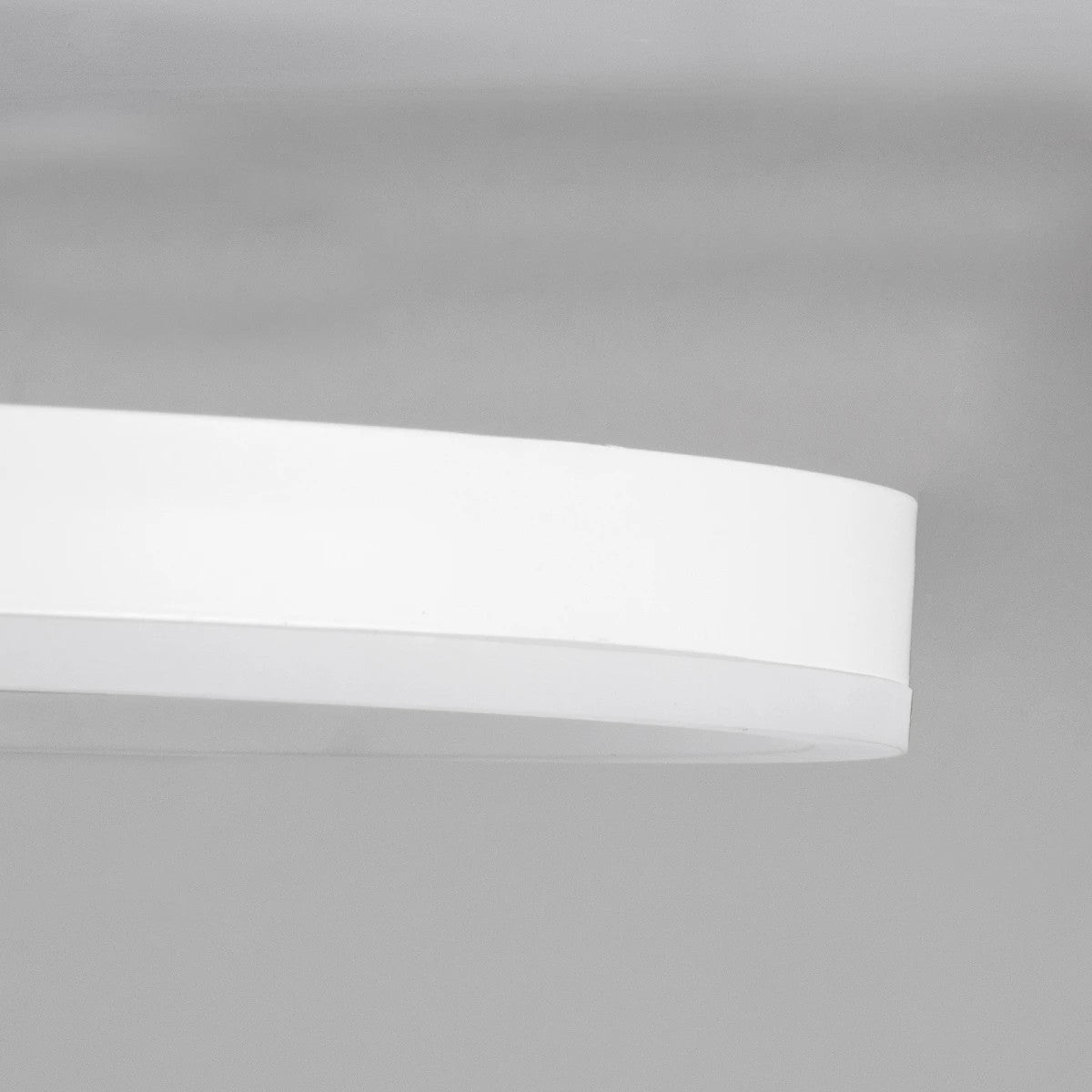 kelvo® VENOM KLV-101-0182 Φωτιστικό Οροφής LED 45W 4500lm 360° AC 220-240V IP20 Ρυθμιζόμενο Λευκό CCT με Χειριστήριο από 2700K έως 6000K Dimmable - Lumileds SMD Chip - Λευκό Ματ - Μ60 x Π40 x Υ7.5cm - 3 Χρόνια Εγγύηση