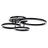 kelvo® VENOM KLV-101-0184 Φωτιστικό Οροφής LED 100W 10000lm 360° AC 220-240V IP20 Ρυθμιζόμενο Λευκό CCT με Χειριστήριο από 2700K έως 6000K Dimmable - Lumileds SMD Chip - Μαύρο Ματ - Μ70 x Π40 x Υ16cm - 3 Χρόνια Εγγύηση - ledmania.gr