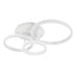 kelvo® VENOM KLV-101-0185 Φωτιστικό Οροφής LED 100W 10000lm 360° AC 220-240V IP20 Ρυθμιζόμενο Λευκό CCT με Χειριστήριο από 2700K έως 6000K Dimmable - Lumileds SMD Chip - Λευκό Ματ - Μ70 x Π40 x Υ16cm - 3 Χρόνια Εγγύηση