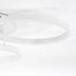 kelvo® VENOM KLV-101-0185 Φωτιστικό Οροφής LED 100W 10000lm 360° AC 220-240V IP20 Ρυθμιζόμενο Λευκό CCT με Χειριστήριο από 2700K έως 6000K Dimmable - Lumileds SMD Chip - Λευκό Ματ - Μ70 x Π40 x Υ16cm - 3 Χρόνια Εγγύηση