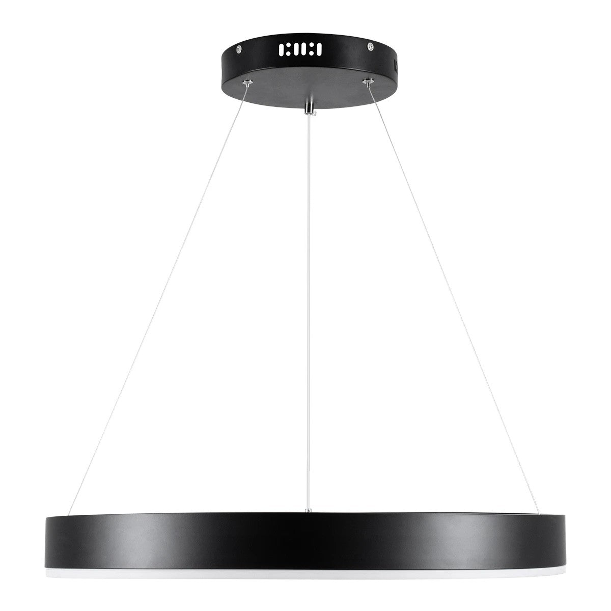 kelvo® VENOM KLV-101-0187 Κρεμαστό Φωτιστικό Οροφής LED 45W 4500lm 120° AC 220-240V IP20 Ρυθμιζόμενο Λευκό CCT με Χειριστήριο από 2700K έως 6000K Dimmable - Lumileds SMD Chip - Μαύρο Ματ - Μ60 x Π60 x Υ6.5cm - 3 Χρόνια Εγγύηση - ledmania.gr