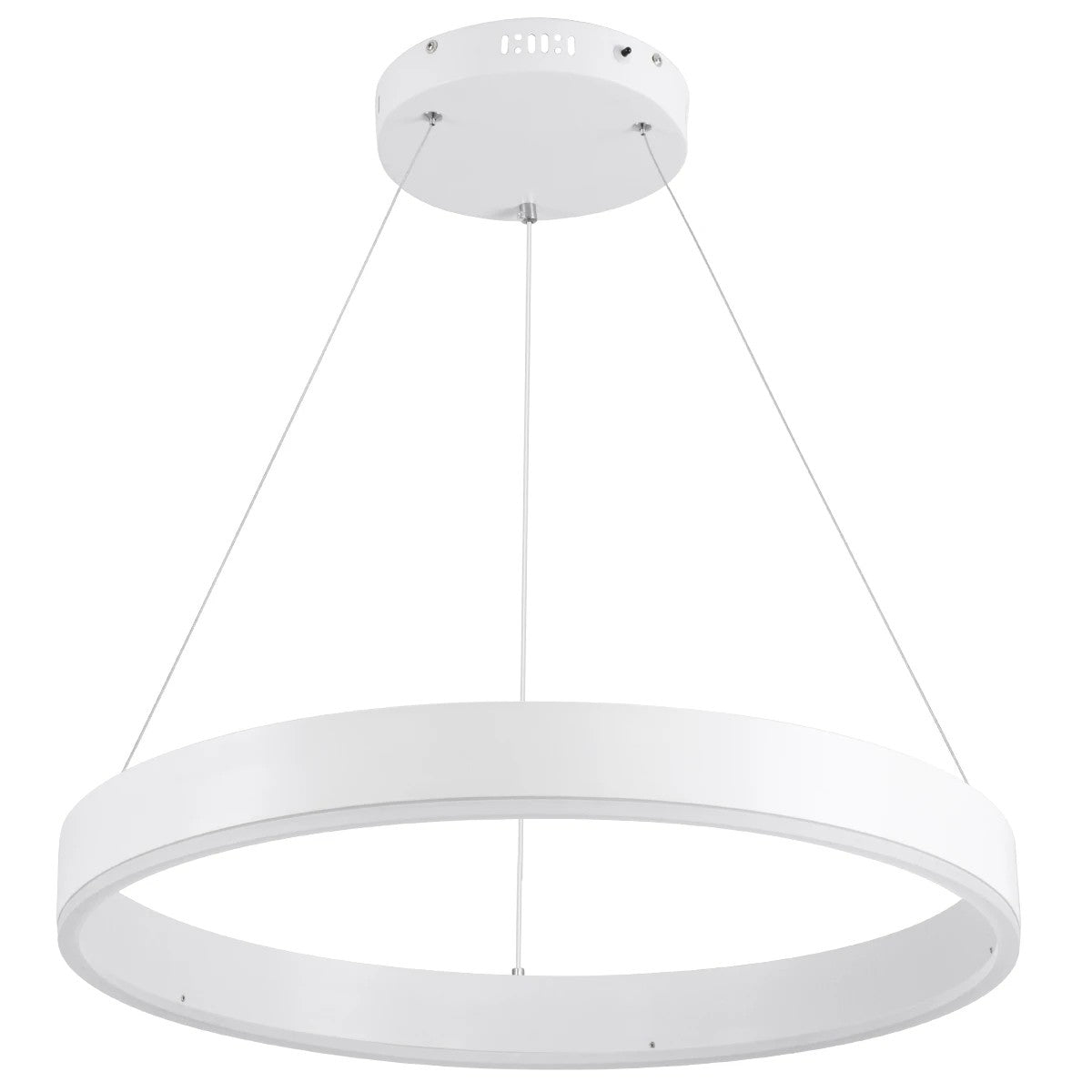 kelvo® VENOM KLV-101-0188 Κρεμαστό Φωτιστικό Οροφής LED 45W 4500lm 120° AC 220-240V IP20 Ρυθμιζόμενο Λευκό CCT με Χειριστήριο από 2700K έως 6000K Dimmable - Lumileds SMD Chip - Λευκό Ματ - Μ60 x Π60 x Υ6.5cm - 3 Χρόνια Εγγύηση - ledmania.gr