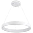 kelvo® VENOM KLV-101-0188 Κρεμαστό Φωτιστικό Οροφής LED 45W 4500lm 120° AC 220-240V IP20 Ρυθμιζόμενο Λευκό CCT με Χειριστήριο από 2700K έως 6000K Dimmable - Lumileds SMD Chip - Λευκό Ματ - Μ60 x Π60 x Υ6.5cm - 3 Χρόνια Εγγύηση - ledmania.gr