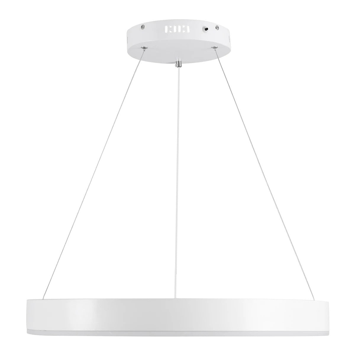 kelvo® VENOM KLV-101-0188 Κρεμαστό Φωτιστικό Οροφής LED 45W 4500lm 120° AC 220-240V IP20 Ρυθμιζόμενο Λευκό CCT με Χειριστήριο από 2700K έως 6000K Dimmable - Lumileds SMD Chip - Λευκό Ματ - Μ60 x Π60 x Υ6.5cm - 3 Χρόνια Εγγύηση - ledmania.gr