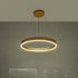 kelvo® VENOM KLV-101-0189 Κρεμαστό Φωτιστικό Οροφής LED 45W 4500lm 120° AC 220-240V IP20 Ρυθμιζόμενο Λευκό CCT με Χειριστήριο από 2700K έως 6000K Dimmable - Lumileds SMD Chip - Χρυσό Πλατίνα - Μ60 x Π60 x Υ6.5cm - 3 Χρόνια Εγγύηση - ledmania.gr