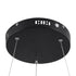 kelvo® VENOM KLV-101-0190 Κρεμαστό Φωτιστικό Οροφής LED 67W 6700lm 120° AC 220-240V IP20 Ρυθμιζόμενο Λευκό CCT με Χειριστήριο από 2700K έως 6000K Dimmable - Lumileds SMD Chip - Μαύρο Ματ - Μ80 x Π80 x Υ6.5cm - 3 Χρόνια Εγγύηση - ledmania.gr