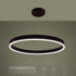 kelvo® VENOM KLV-101-0190 Κρεμαστό Φωτιστικό Οροφής LED 67W 6700lm 120° AC 220-240V IP20 Ρυθμιζόμενο Λευκό CCT με Χειριστήριο από 2700K έως 6000K Dimmable - Lumileds SMD Chip - Μαύρο Ματ - Μ80 x Π80 x Υ6.5cm - 3 Χρόνια Εγγύηση - ledmania.gr