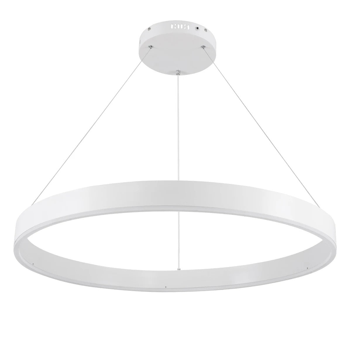 kelvo® VENOM KLV-101-0191 Κρεμαστό Φωτιστικό Οροφής LED 67W 6700lm 120° AC 220-240V IP20 Ρυθμιζόμενο Λευκό CCT με Χειριστήριο από 2700K έως 6000K Dimmable - Lumileds SMD Chip - Λευκό Ματ - Μ80 x Π80 x Υ6.5cm - 3 Χρόνια Εγγύηση - ledmania.gr