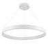 kelvo® VENOM KLV-101-0191 Κρεμαστό Φωτιστικό Οροφής LED 67W 6700lm 120° AC 220-240V IP20 Ρυθμιζόμενο Λευκό CCT με Χειριστήριο από 2700K έως 6000K Dimmable - Lumileds SMD Chip - Λευκό Ματ - Μ80 x Π80 x Υ6.5cm - 3 Χρόνια Εγγύηση - ledmania.gr